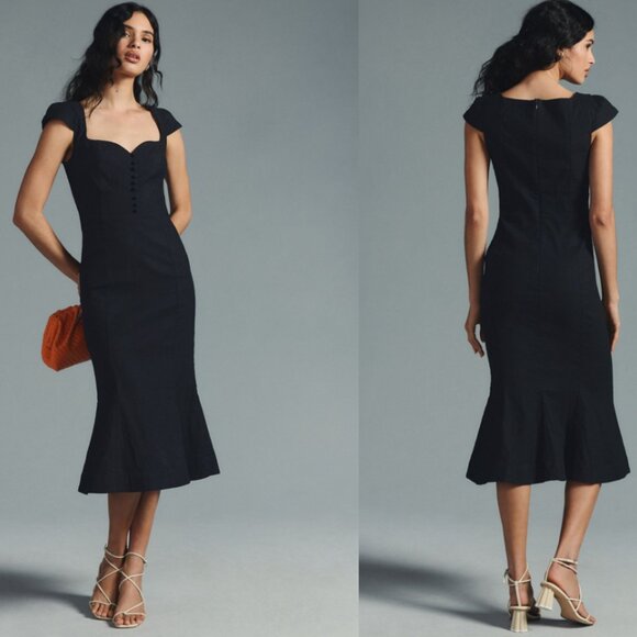 The Cecily Fit & Flare Sweetheart Dress by Maeve - Picture 5 of 6